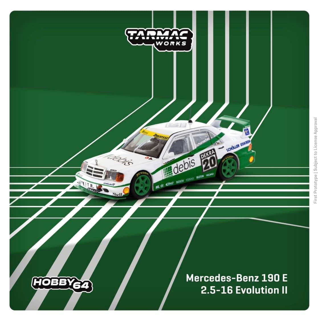 Tarmac Works Mercedes Benz 190E 2.5 16 Evolution II