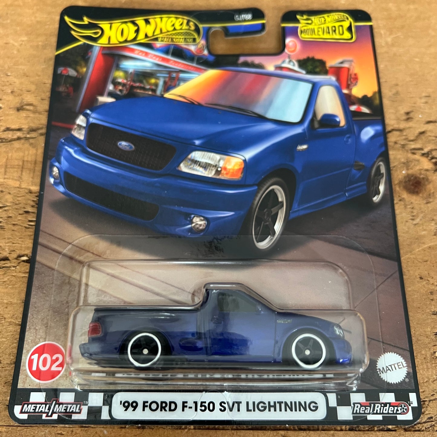 Hot Wheels Premium Boulevard 99 Ford F150 Lightning