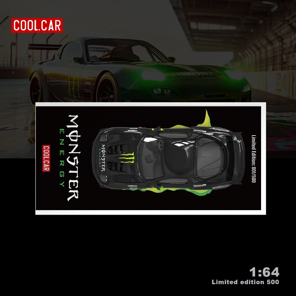 Cool Car Mazda RX7 Monster Energy