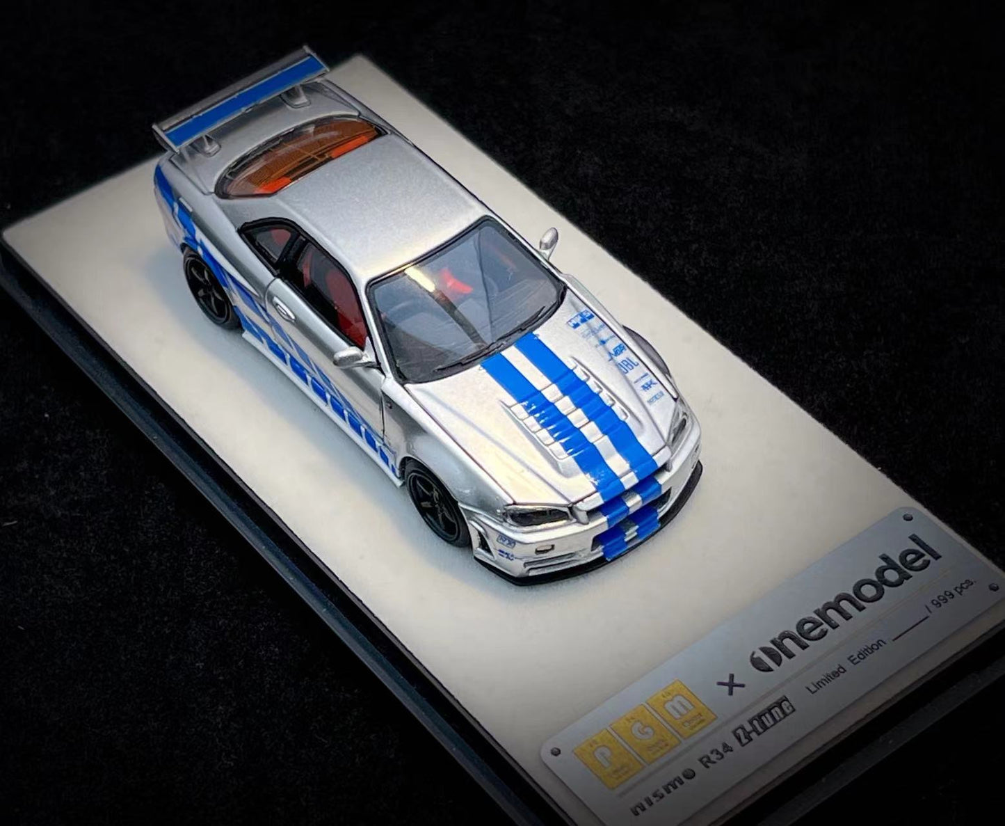 PGM x One Model Nissan Skyline R34 GTR Fast & Furious