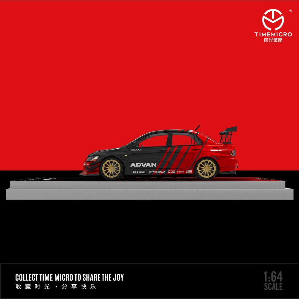 Time Micro Advan Mitsubishi Lancer Evolution 9 With Figure