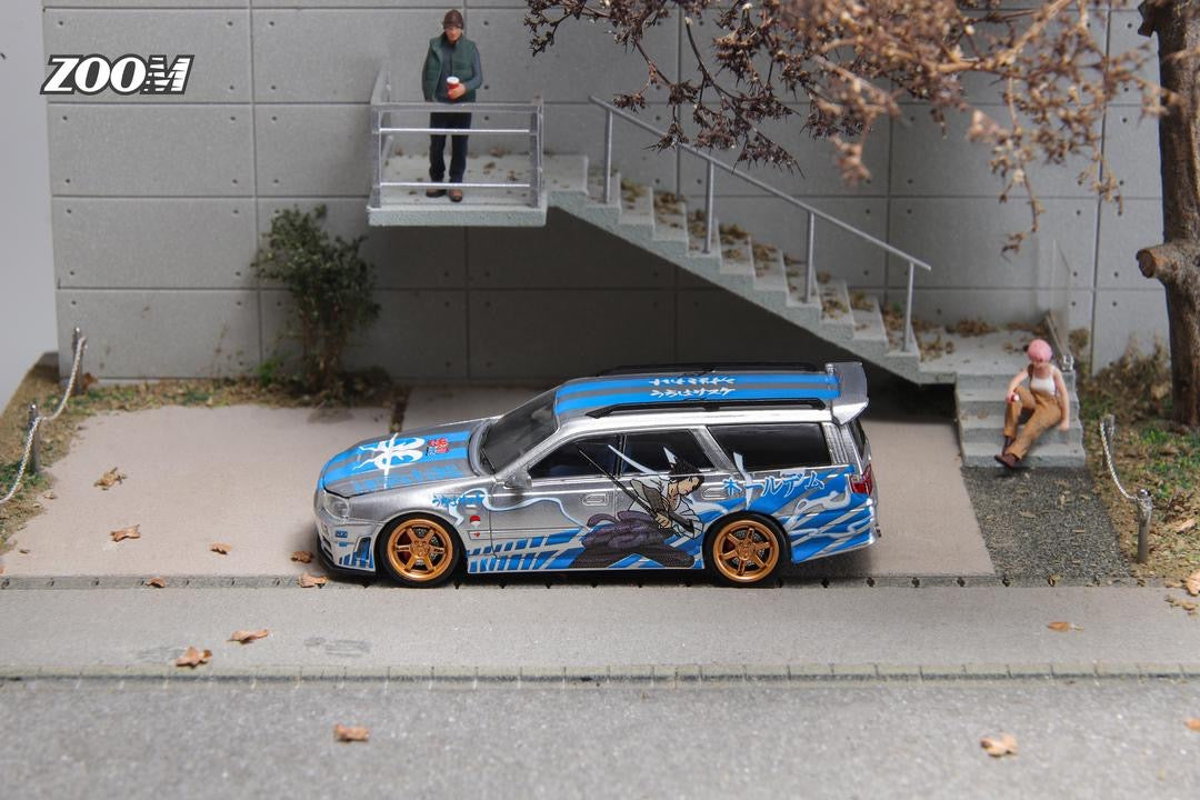 Zoom Model Nissan Stagea R34 Front End Fast & Furious