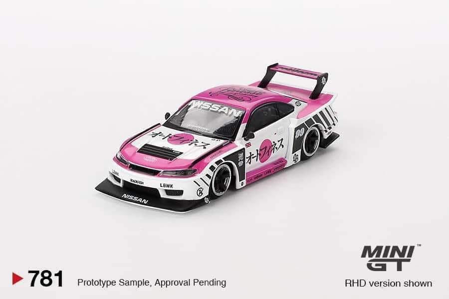 Mini GT Nissan Silvia S15 Auto Finesse #781