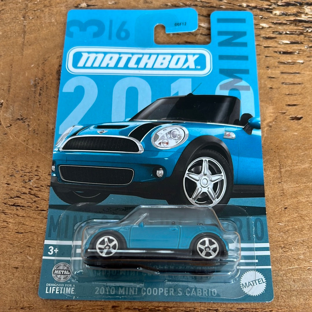 Matchbox US Exclusive 2010 Mini Cooper S Cabrio