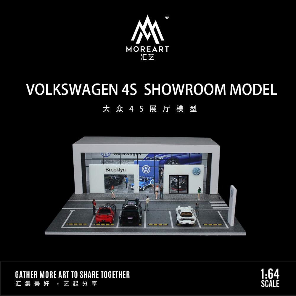 More Art Diorama Volkswagen Dealership