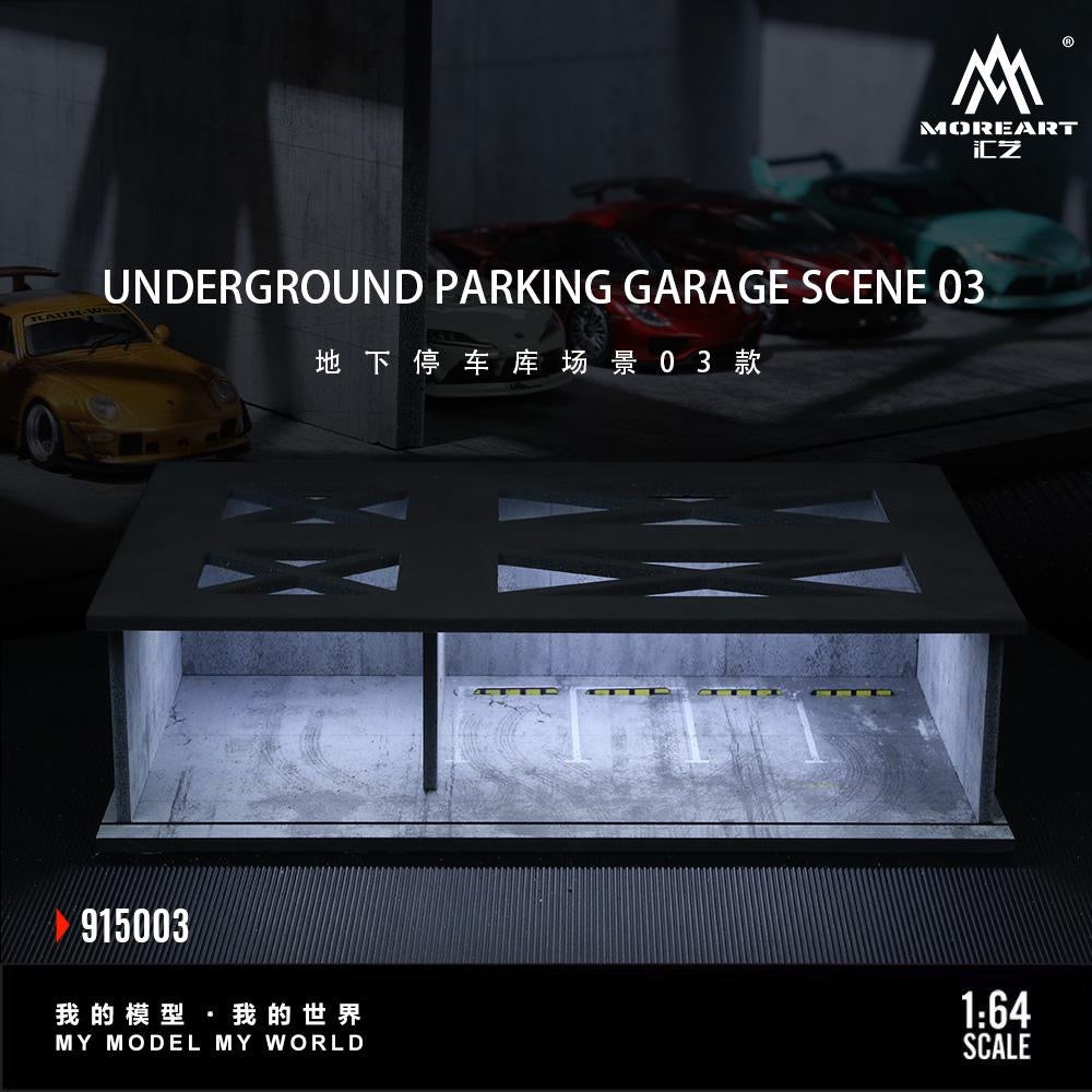 More Art Diorama Underground Parking Lot 03
