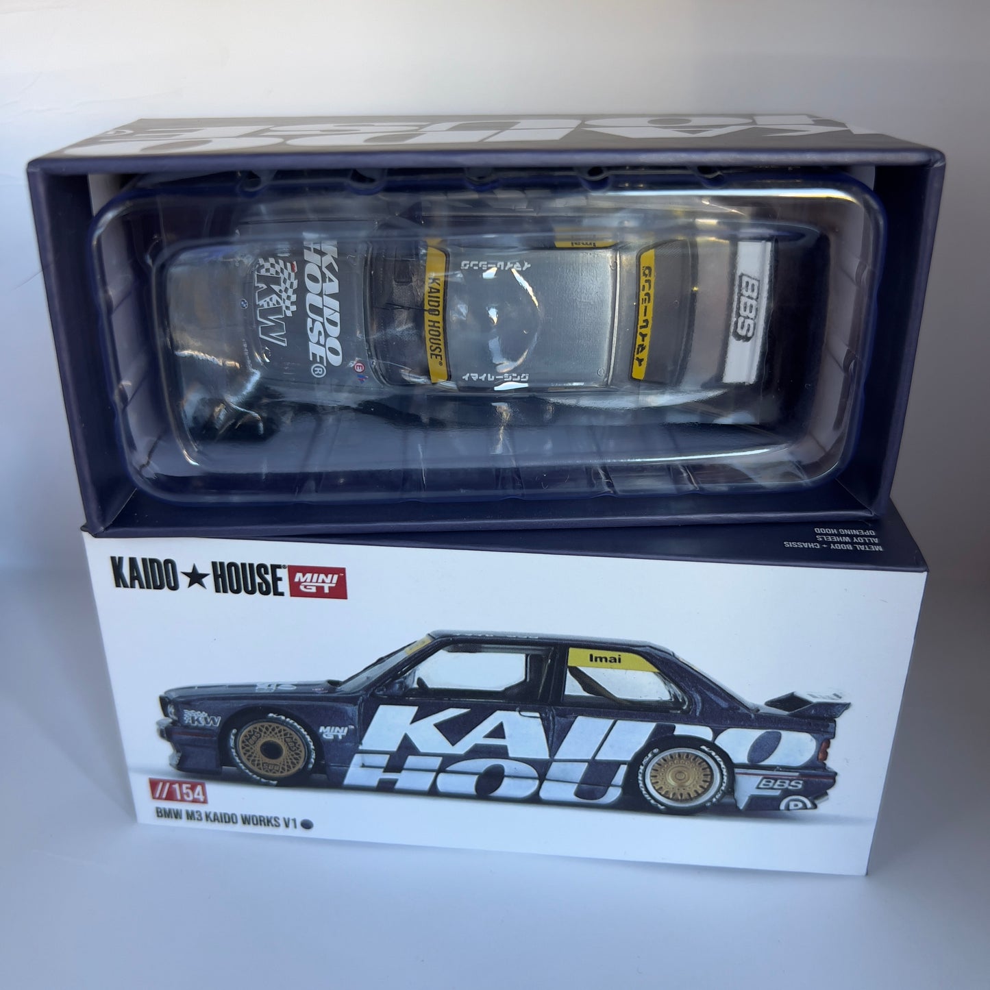 Mini GT x Kaido House BMW M3 E30 Chase #154