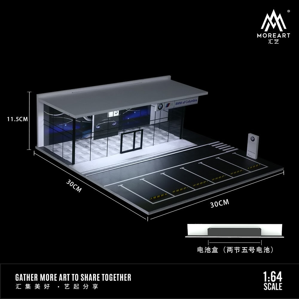 MoreArt Diorama BMW Dealership