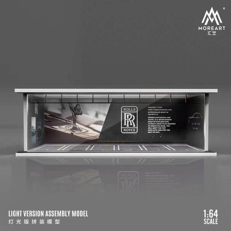 MoreArt Diorama Parking Garage Rolls Royce