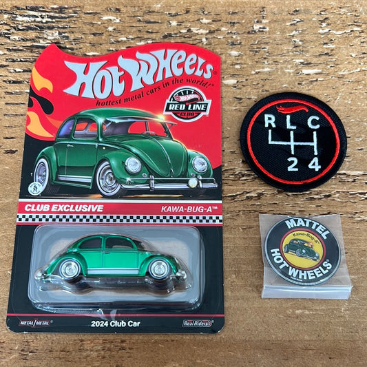 Hot Wheels RLC Volkswagen Beetle Kawa Bug A With Patch And Pin