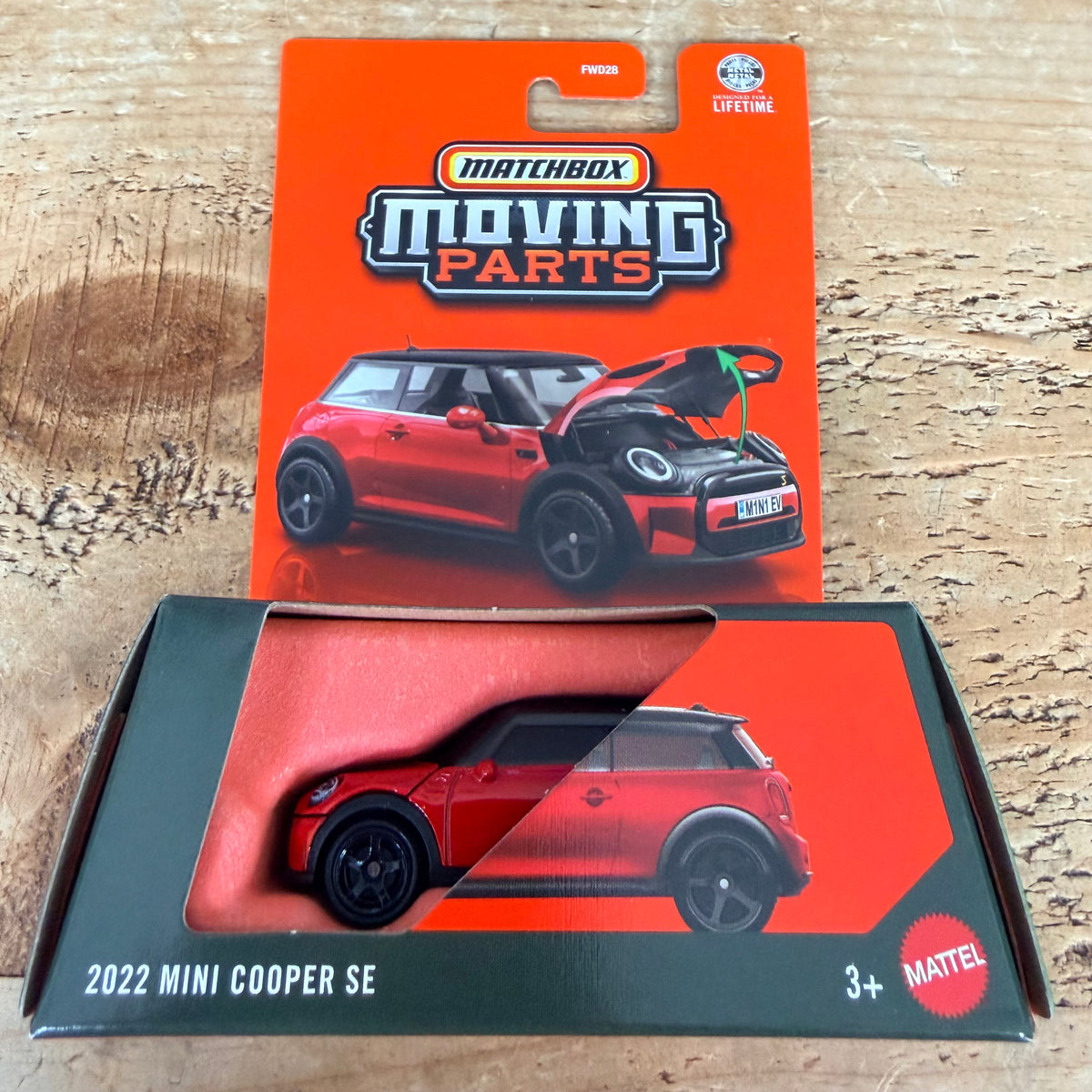 Matchbox Moving Parts 2022 Mini Cooper SE