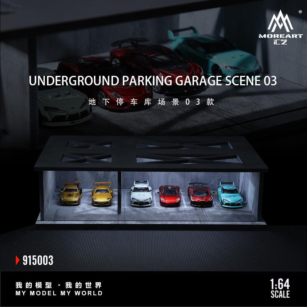 More Art Diorama Underground Parking Lot 03