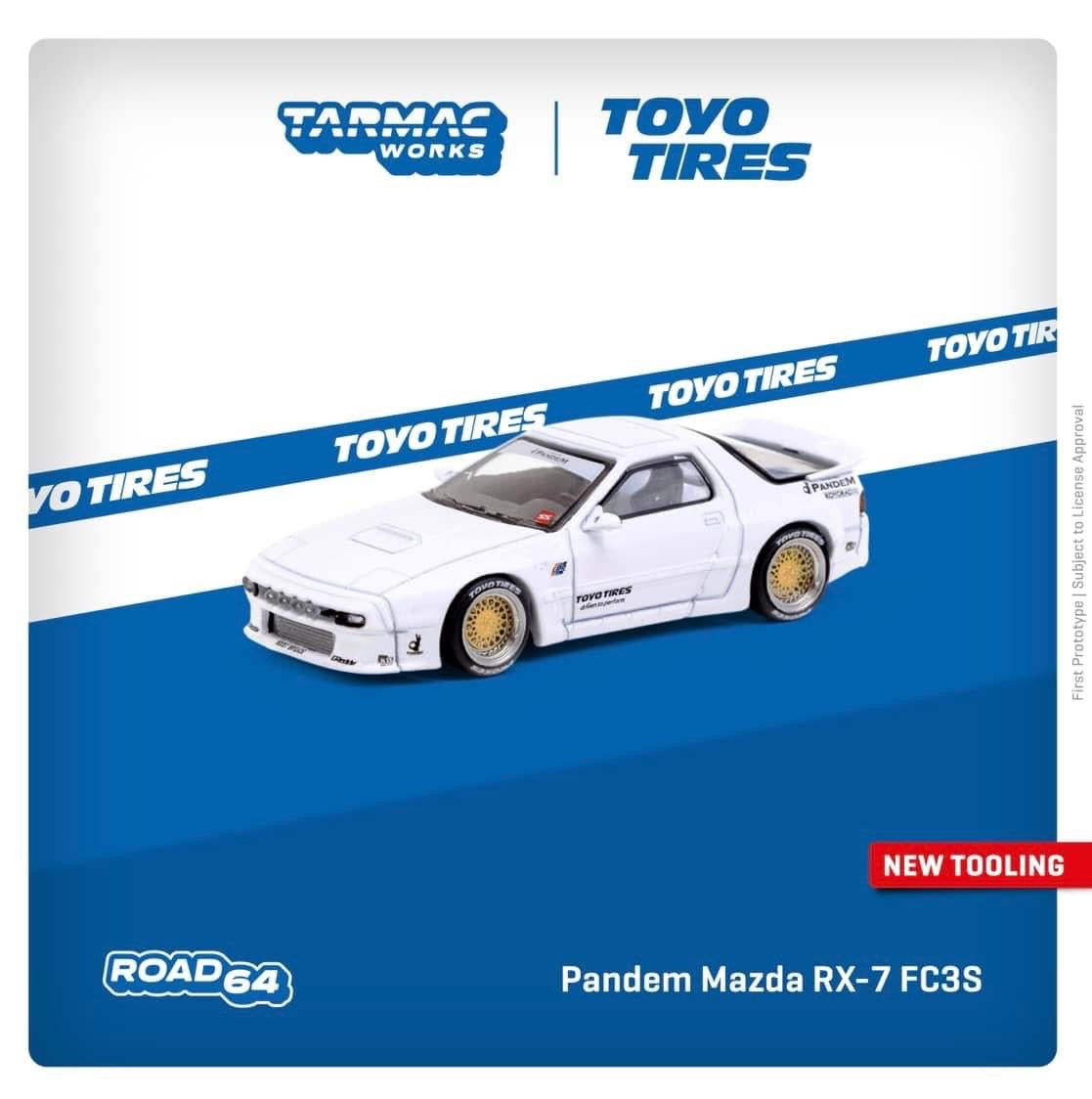 Tarmac Works Pandem Mazda RX7 FC3S