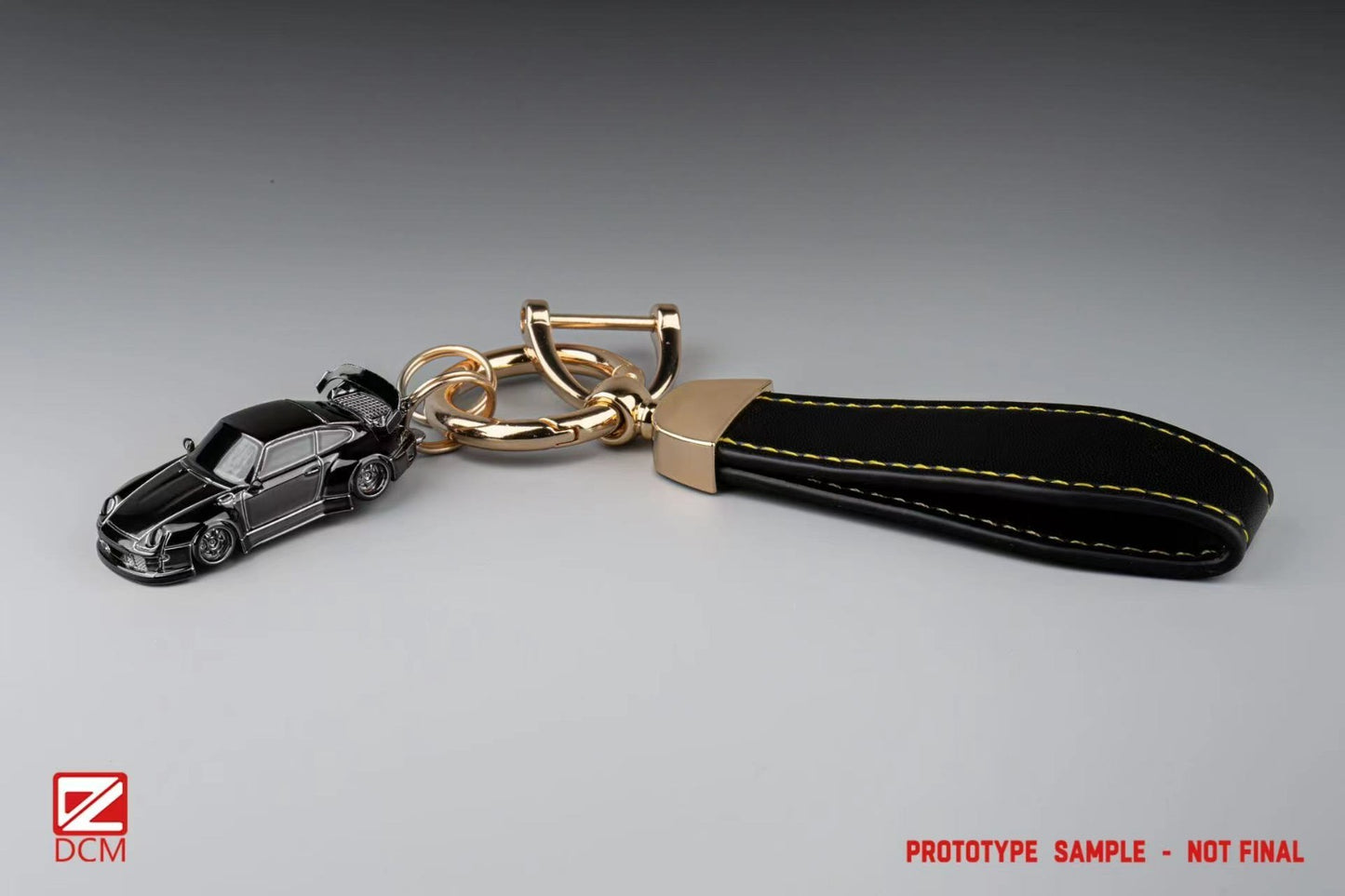 DCM Model Porsche 993 RWB Black Chrome Key Ring