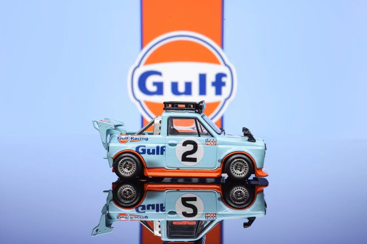 Liberty 64 Honda N360 & Trailer Gulf