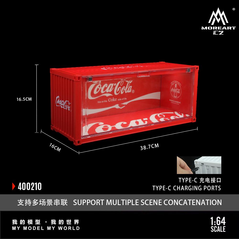 More Art Diorama Coca Cola Container