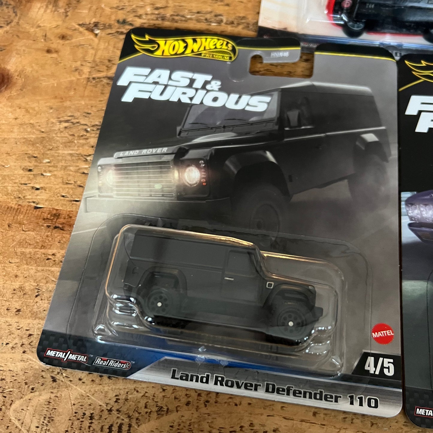 Hot Wheels Premium Fast & Furious Set Of 5
