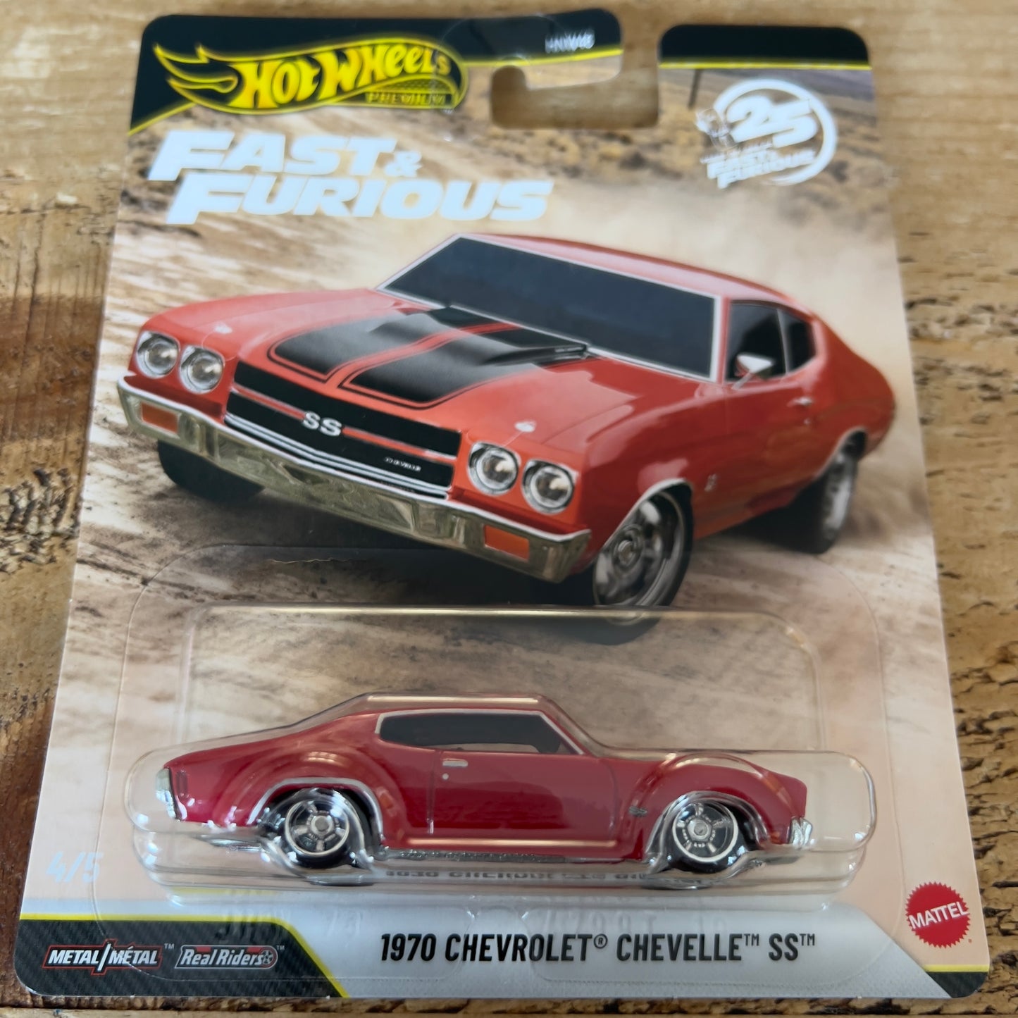 Hot Wheels Premium Fast & Furious 1970 Chevrolet Chevelle SS