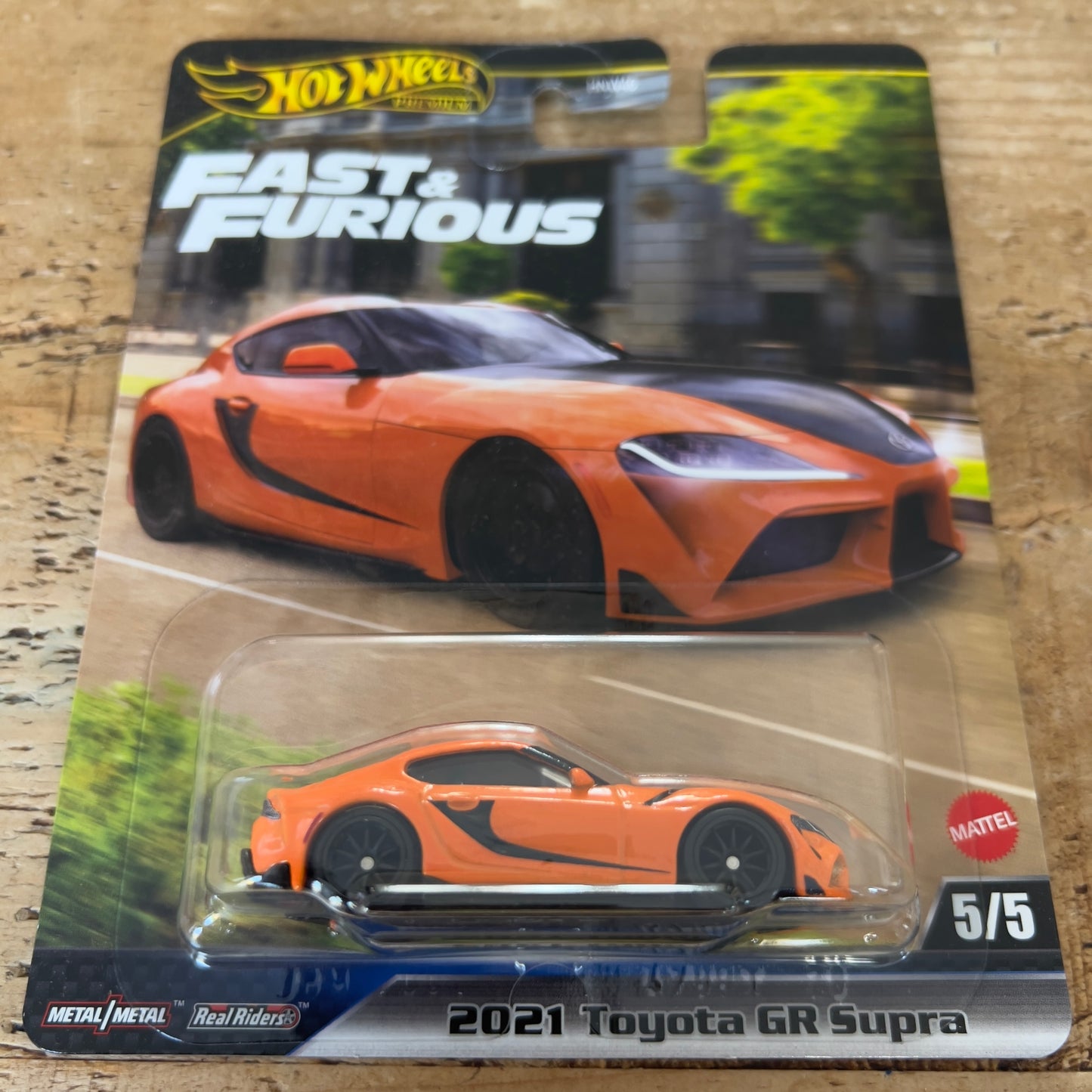 Hot Wheels Premium Fast & Furious 2021 Toyota GR Supra