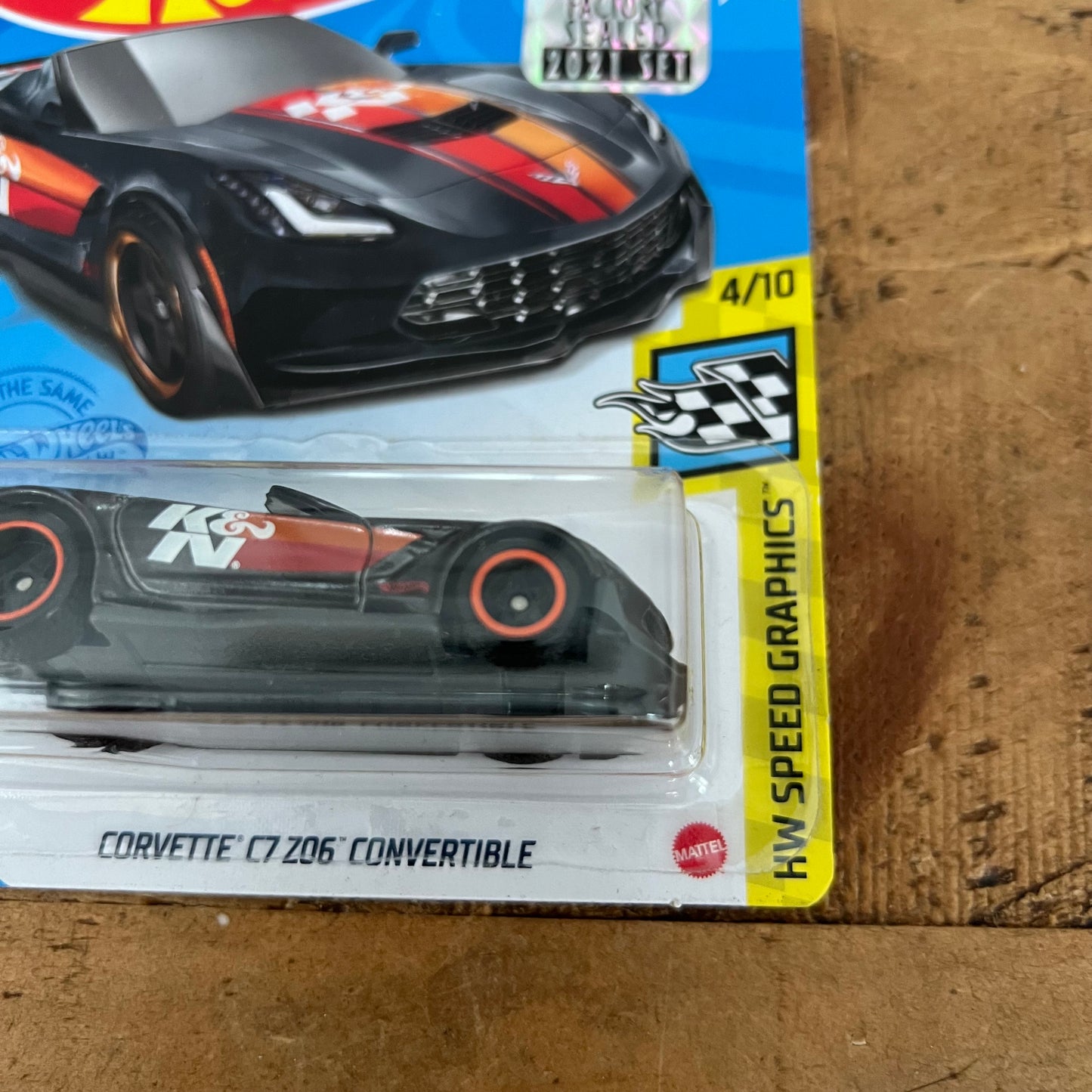 Hot Wheels Super Treasure Hunt Factory Sealed Corvette C7 Z06 Convertible