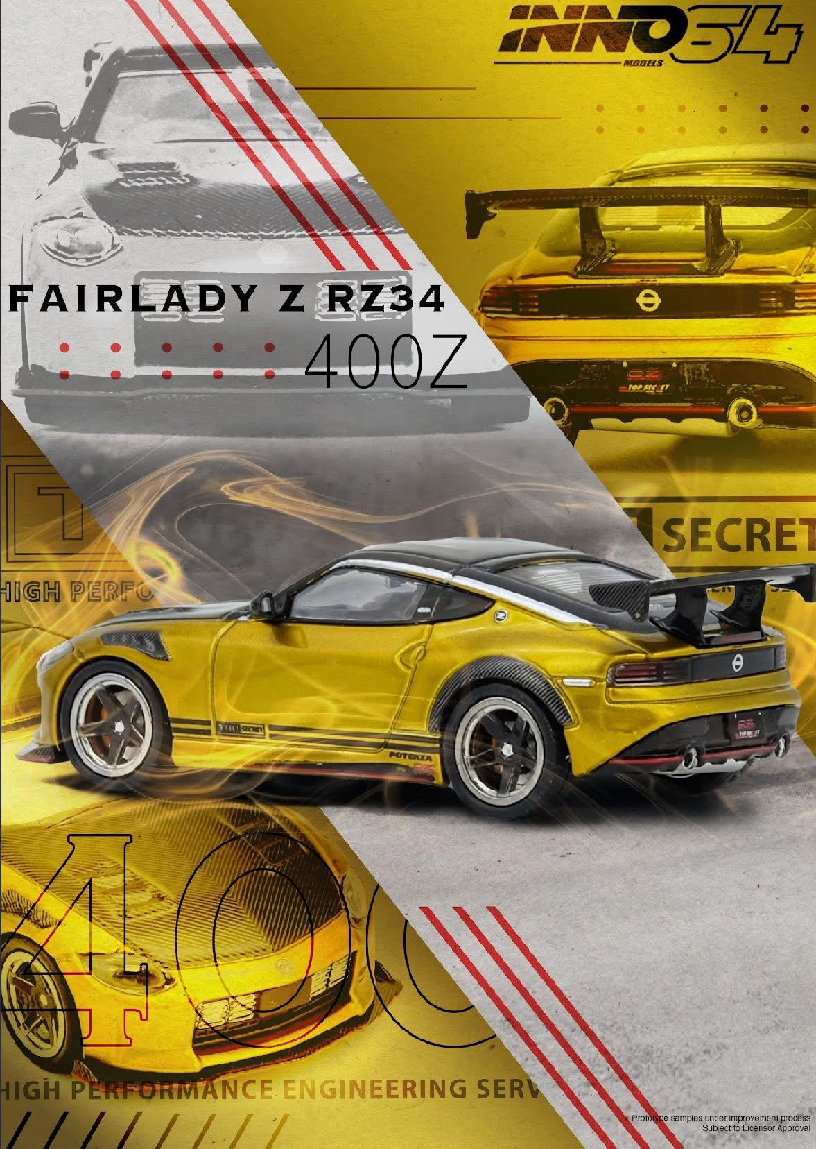 Inno64 Top Secret Nissan Fairlady Z RZ34