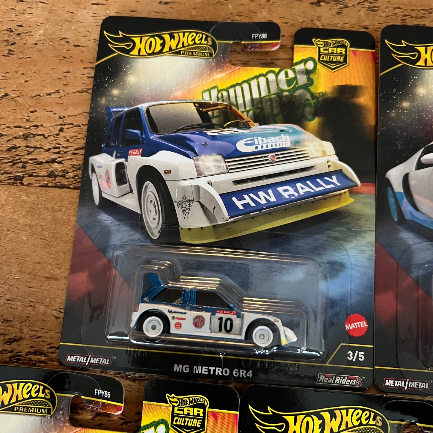 Hot Wheels Premium Hammer Drop Full Set Of 5