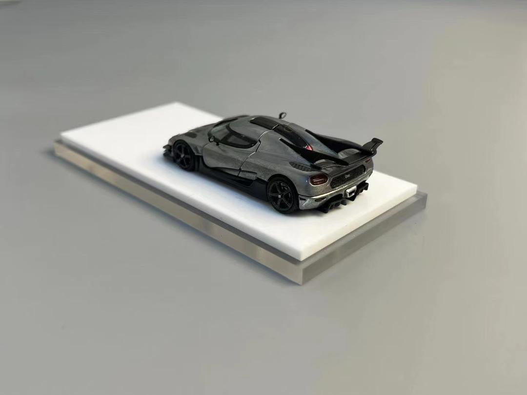 Flame Model Koenigsegg One:1 Raw Metal With Detachable Boot
