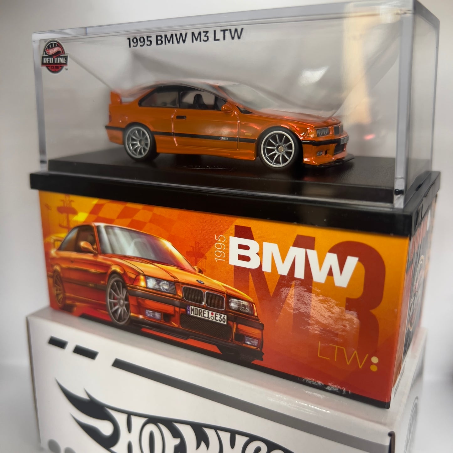 Hot Wheels RLC Acrylic 1995 BMW E36 M3 LTW