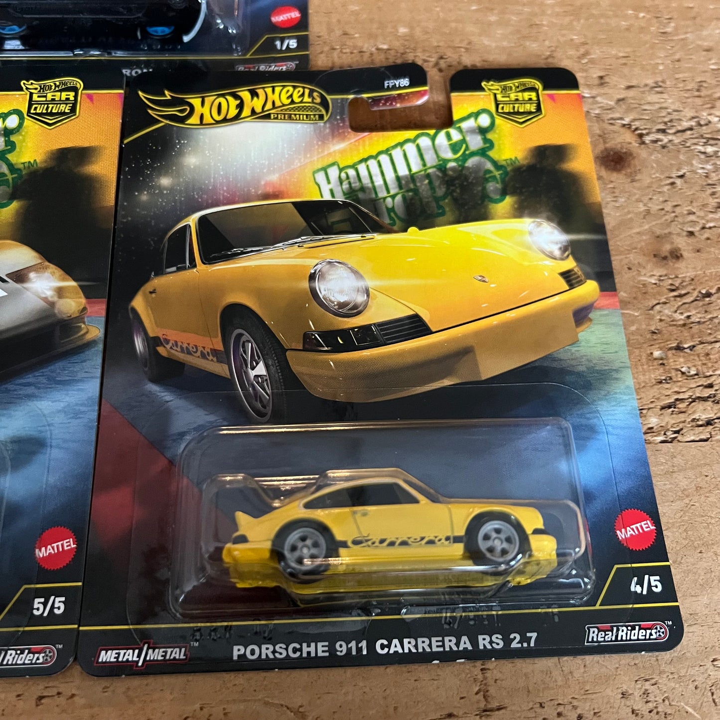 Hot Wheels Premium Hammer Drop Full Set Of 5
