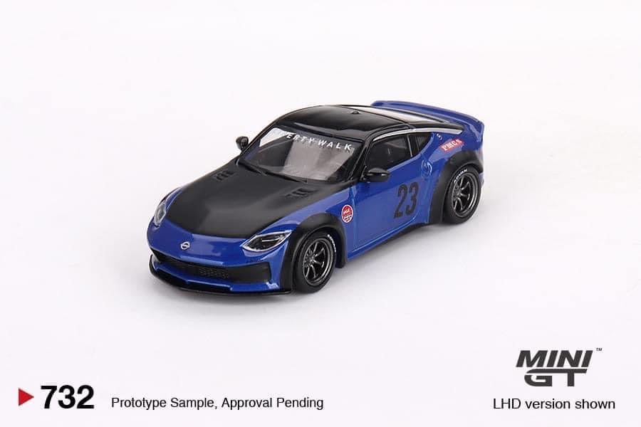 Mini GT Nissan Z LB National Works Seiran Blue #732