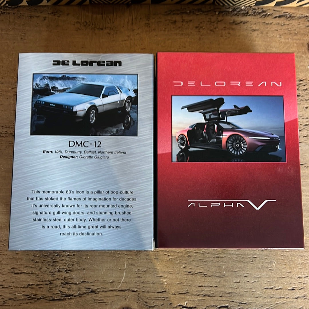 Hot Wheels DMC Delorean Alpha V Box Set