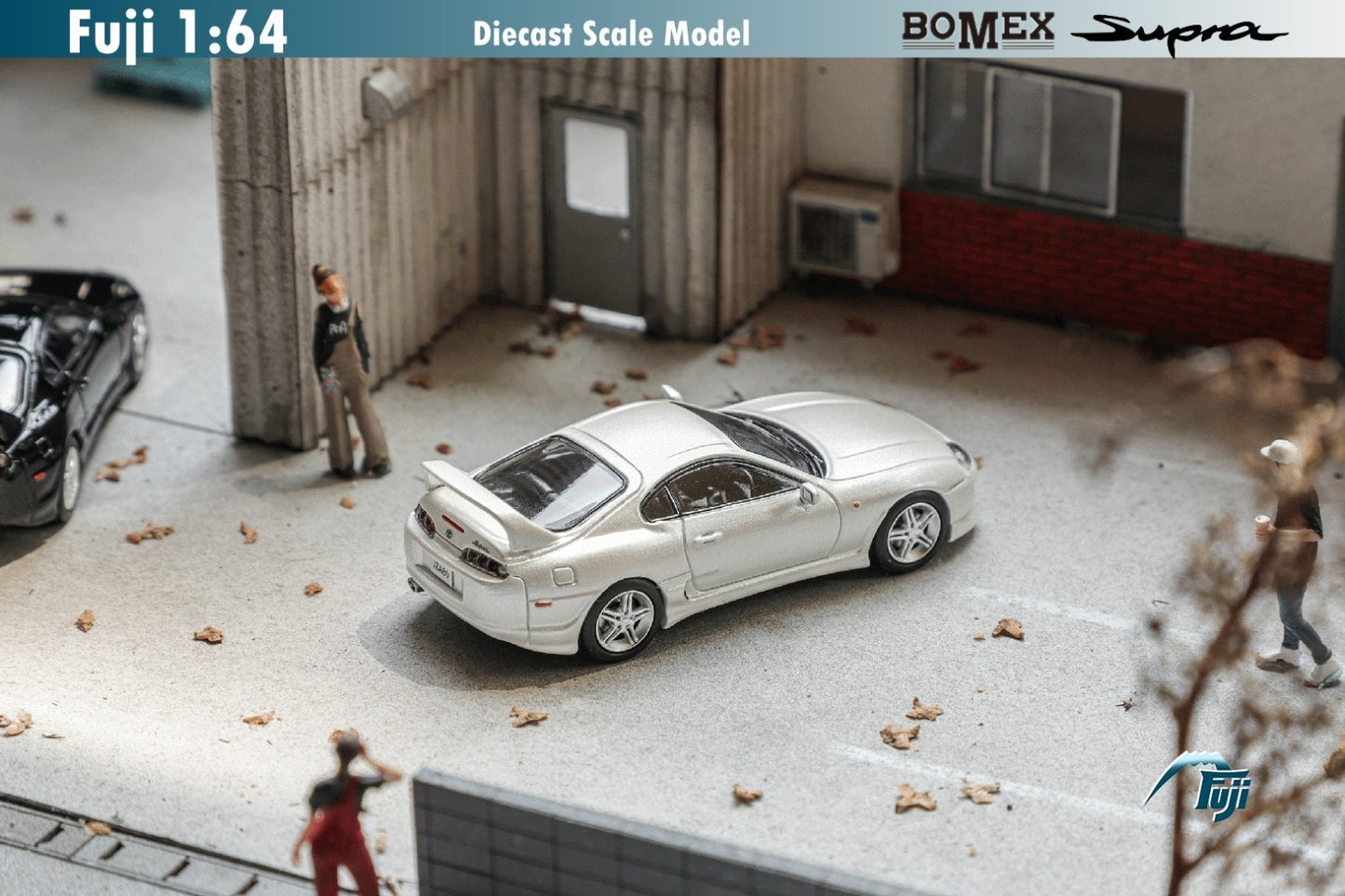Fuji Model Toyota Supra Bomex White