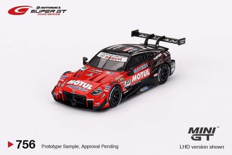 Mini GT Nissan Z GT500 Nismo Super GT Series #756