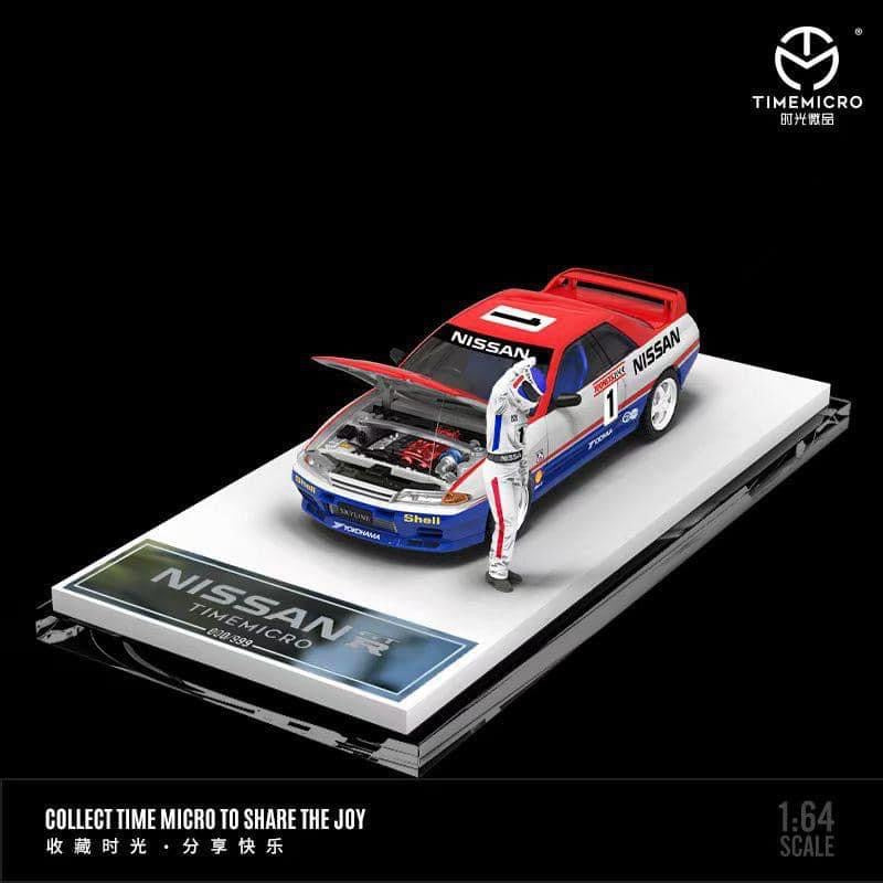 Time Micro Nissan Skyline R32 GTR Bathurst With Figure
