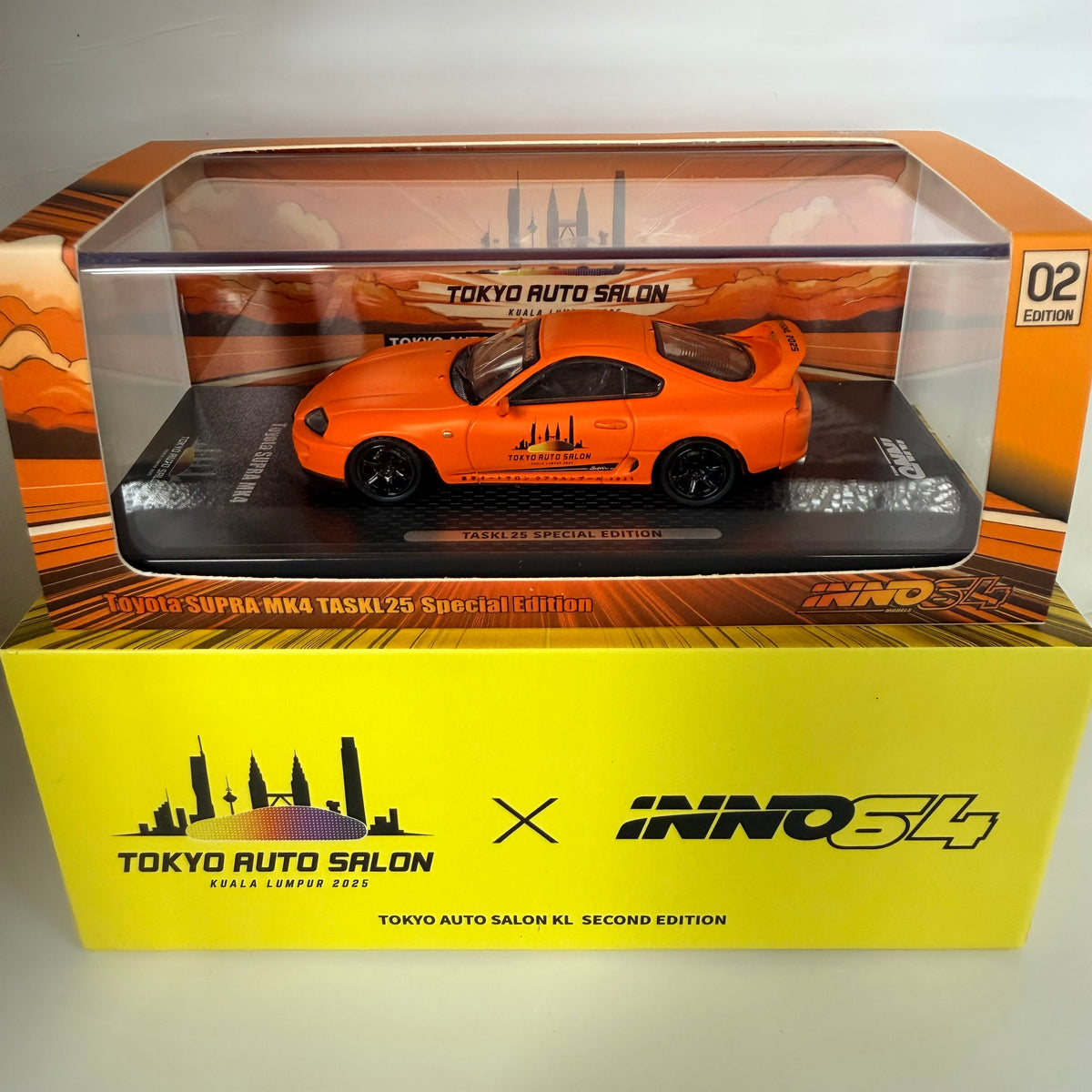 Inno64 Tokyo Auto Salon 2025 Exclusige Toyota Supra MK4 Chase