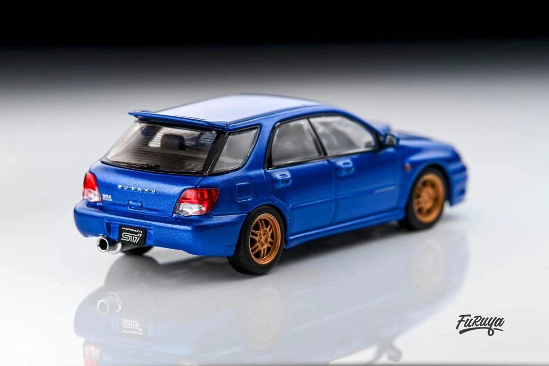 Furuya Subaru Impreza WRX STI Wagon Blue Blobeye