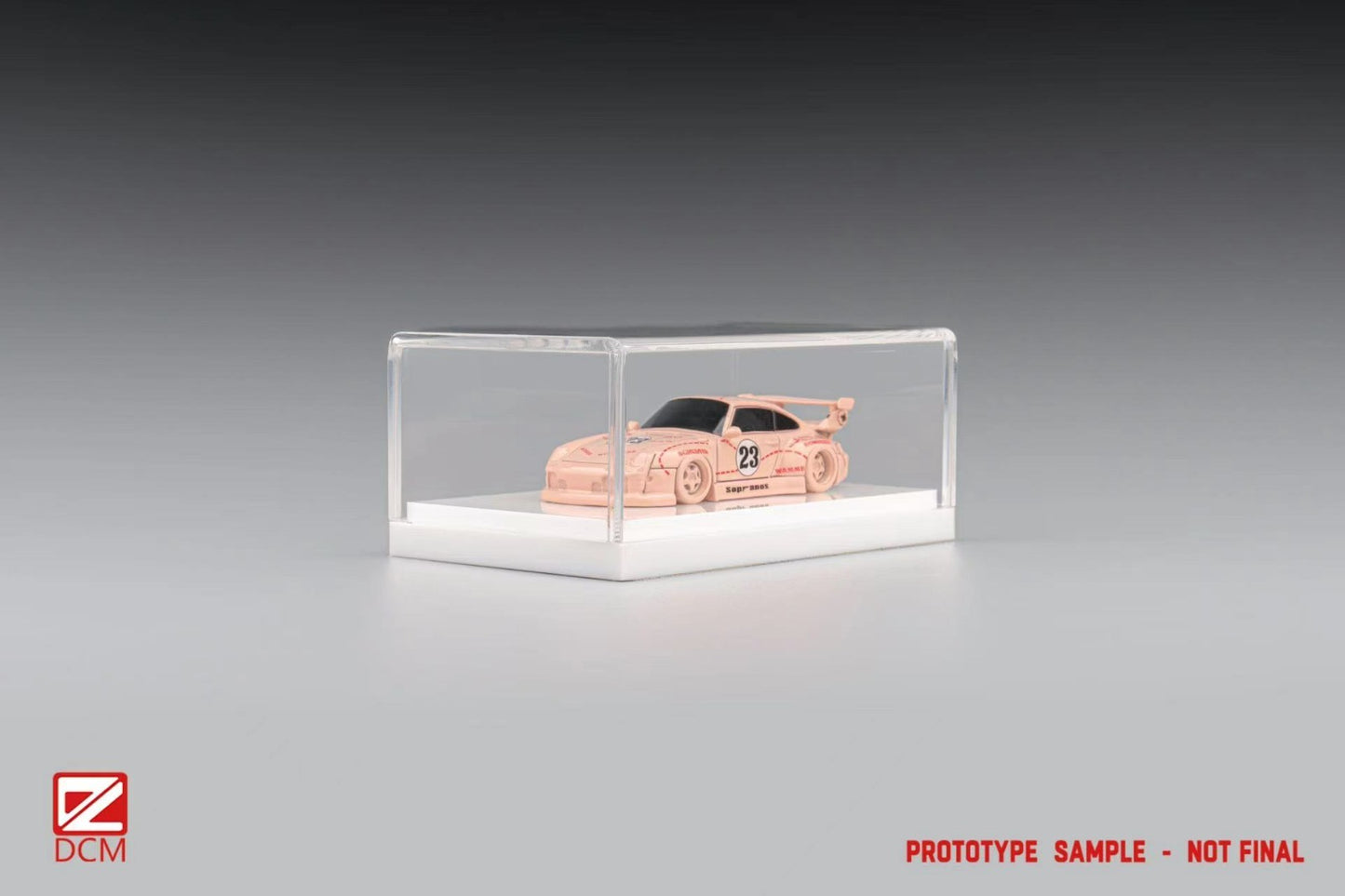 DCM Model Porsche 993 RWB Pink Pig 1/87 Scale