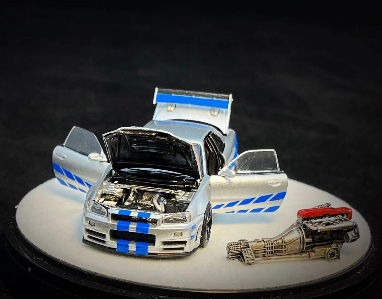 PGM x One Model Nissan Skyline R34 GTR Fast & Furious Luxury Edition