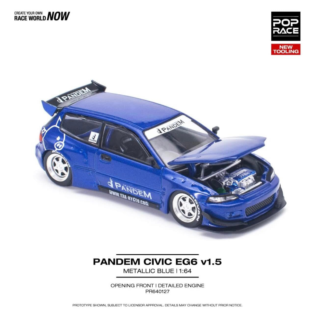 Pop Race Honda Civic Pandem EG6