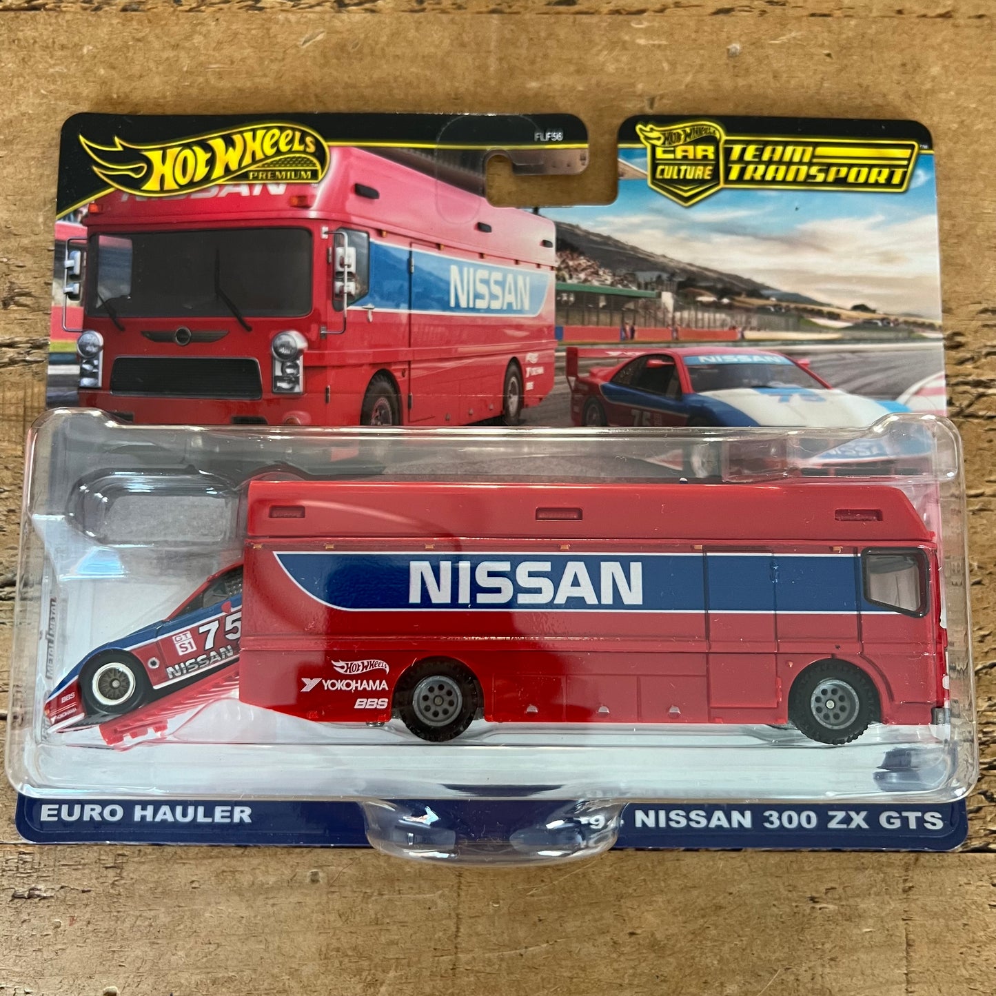 Hot Wheels Team Transport Euro Hauler & ‘94 Nissan 300ZX GTS