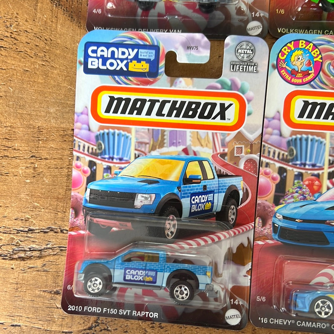 Matchbox US Exclusive Candy Series Full Set Of 6