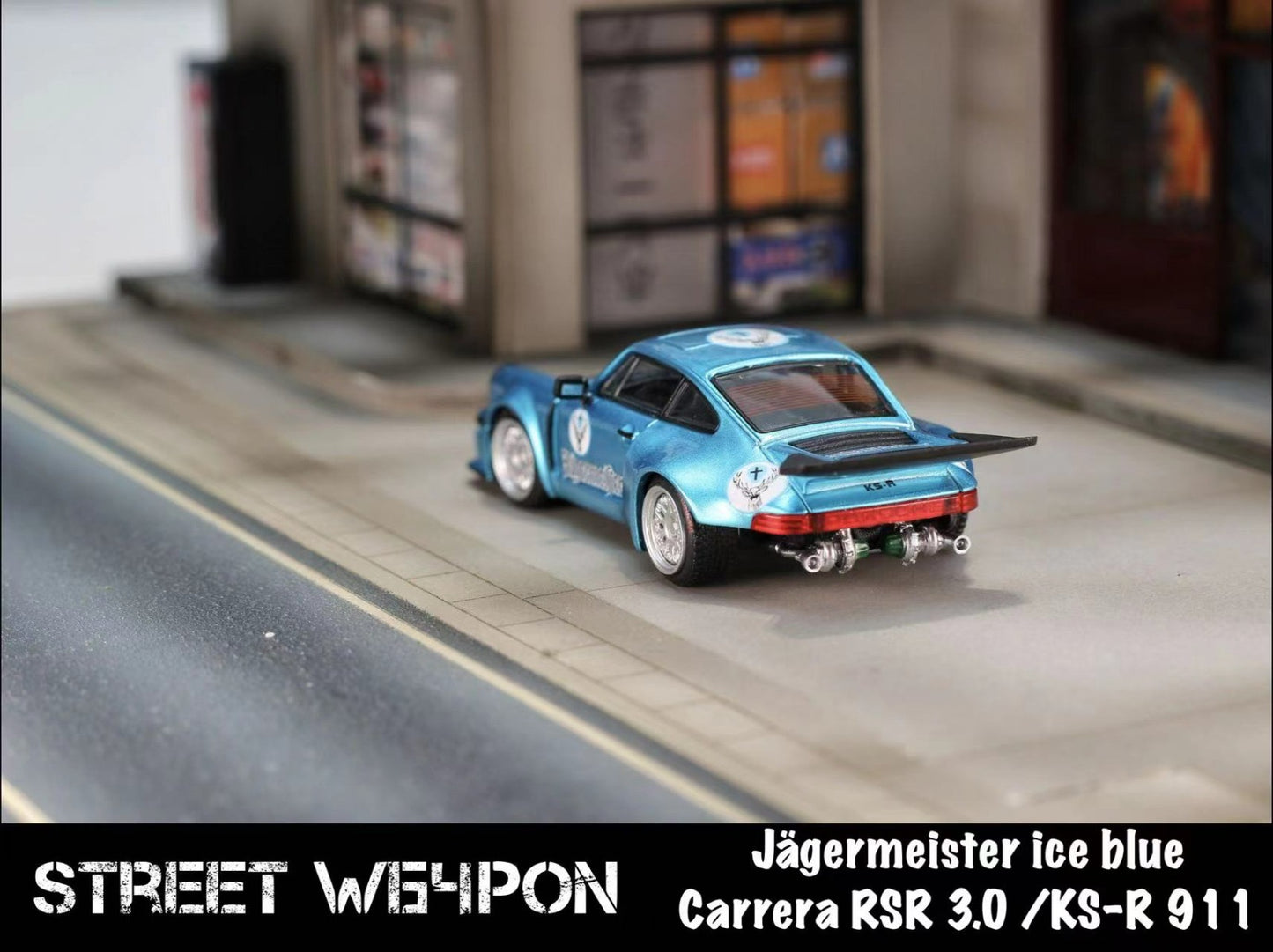 Street Weapon Porsche Carerra 911 RSR 3.0 Jagermeister