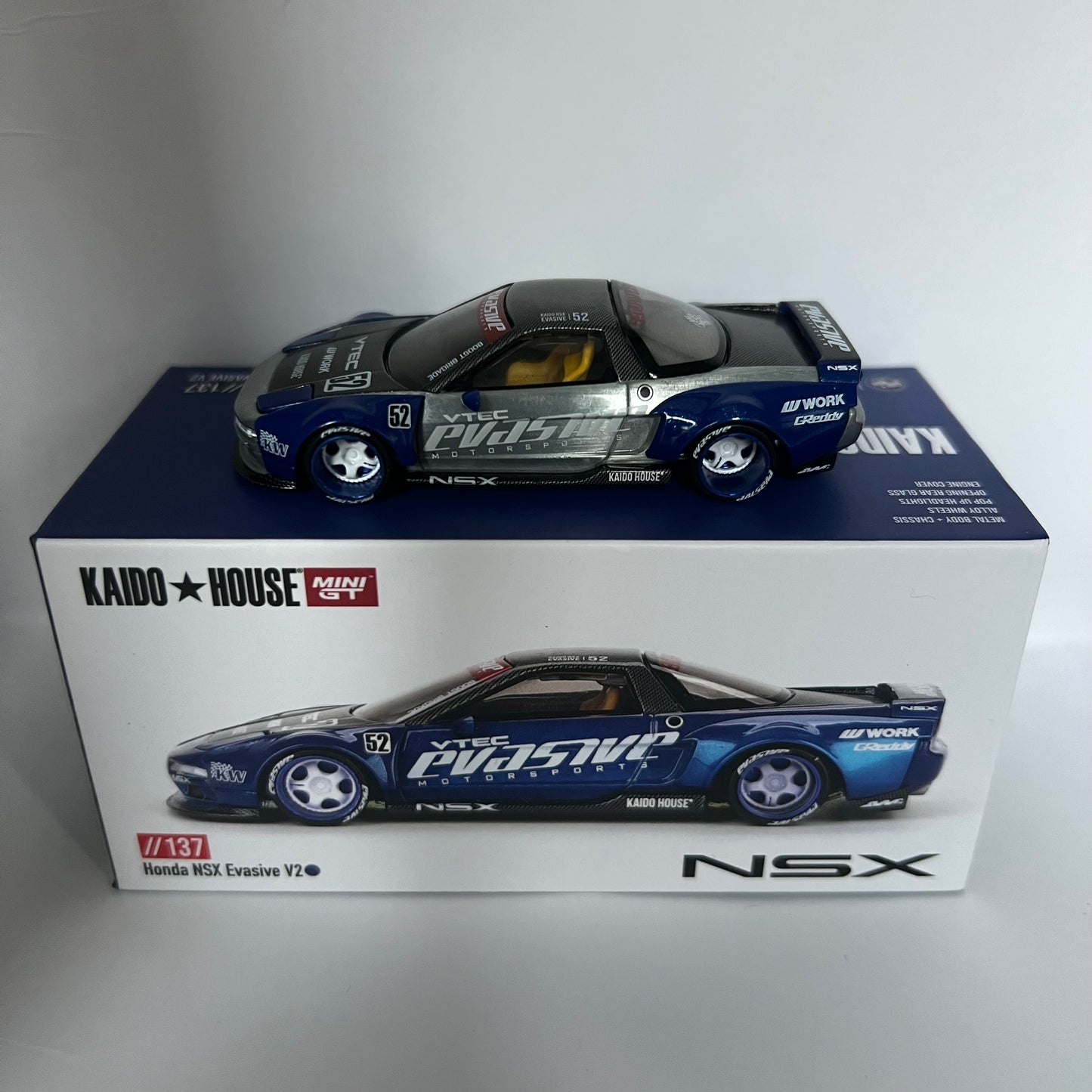 Mini GT x Kaido House Honda NSX Evasive V2 Chase #137