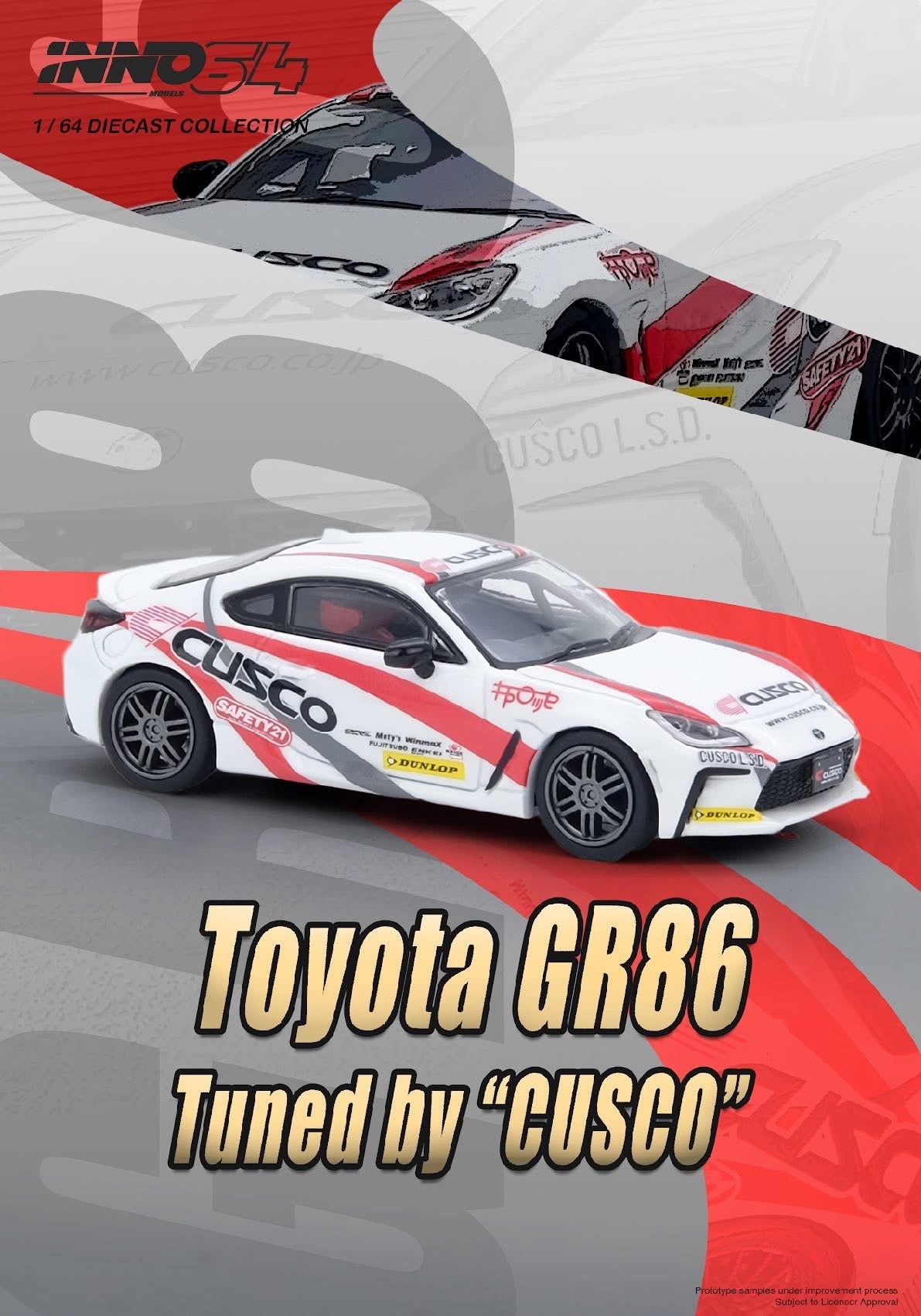 Inno64 Toyota GR86 Tuned By Cusco