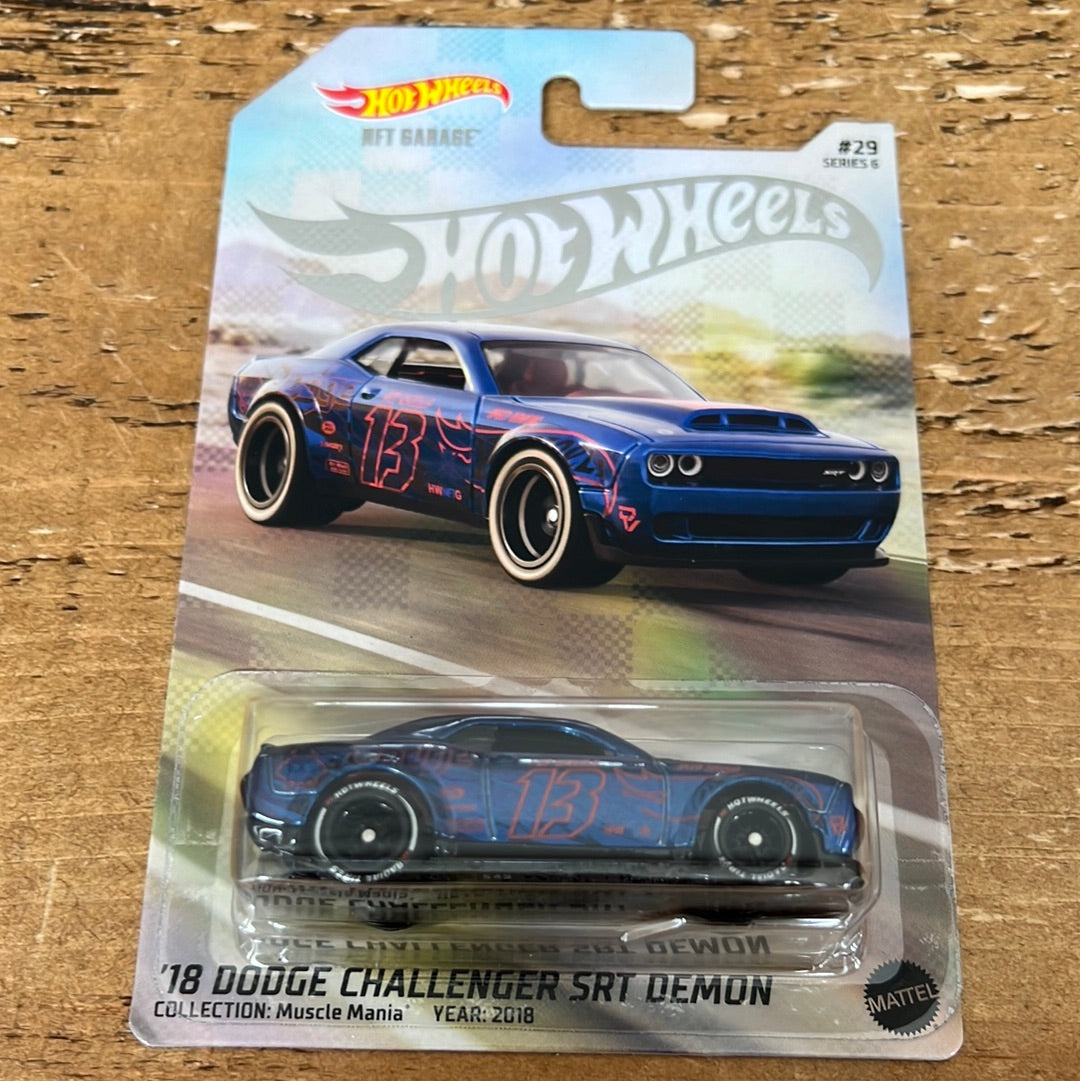 Hot Wheels NFT 18’ Dodge Challenger SRT Demon
