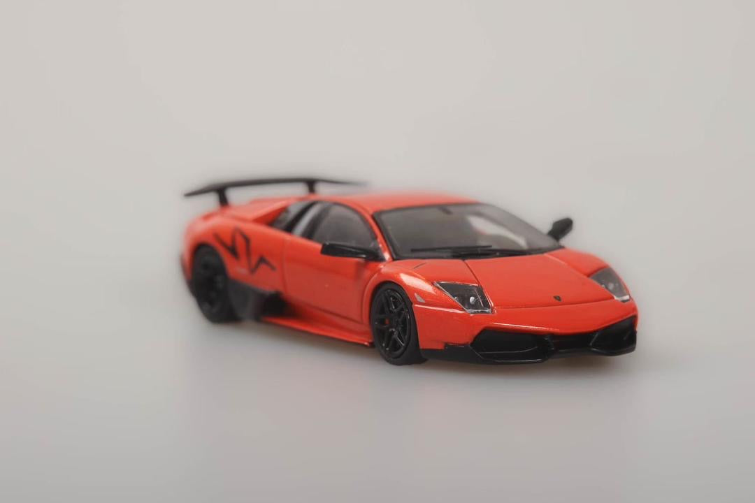 High Rev Model Lamborghini Murcielago LP670-4 SV Orange