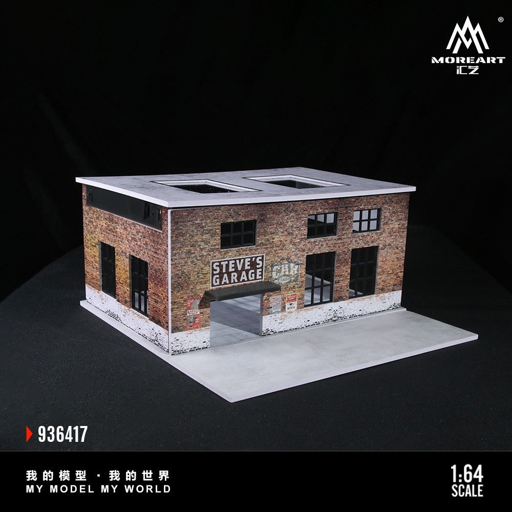 MoreArt Diorama Factory Building Style B