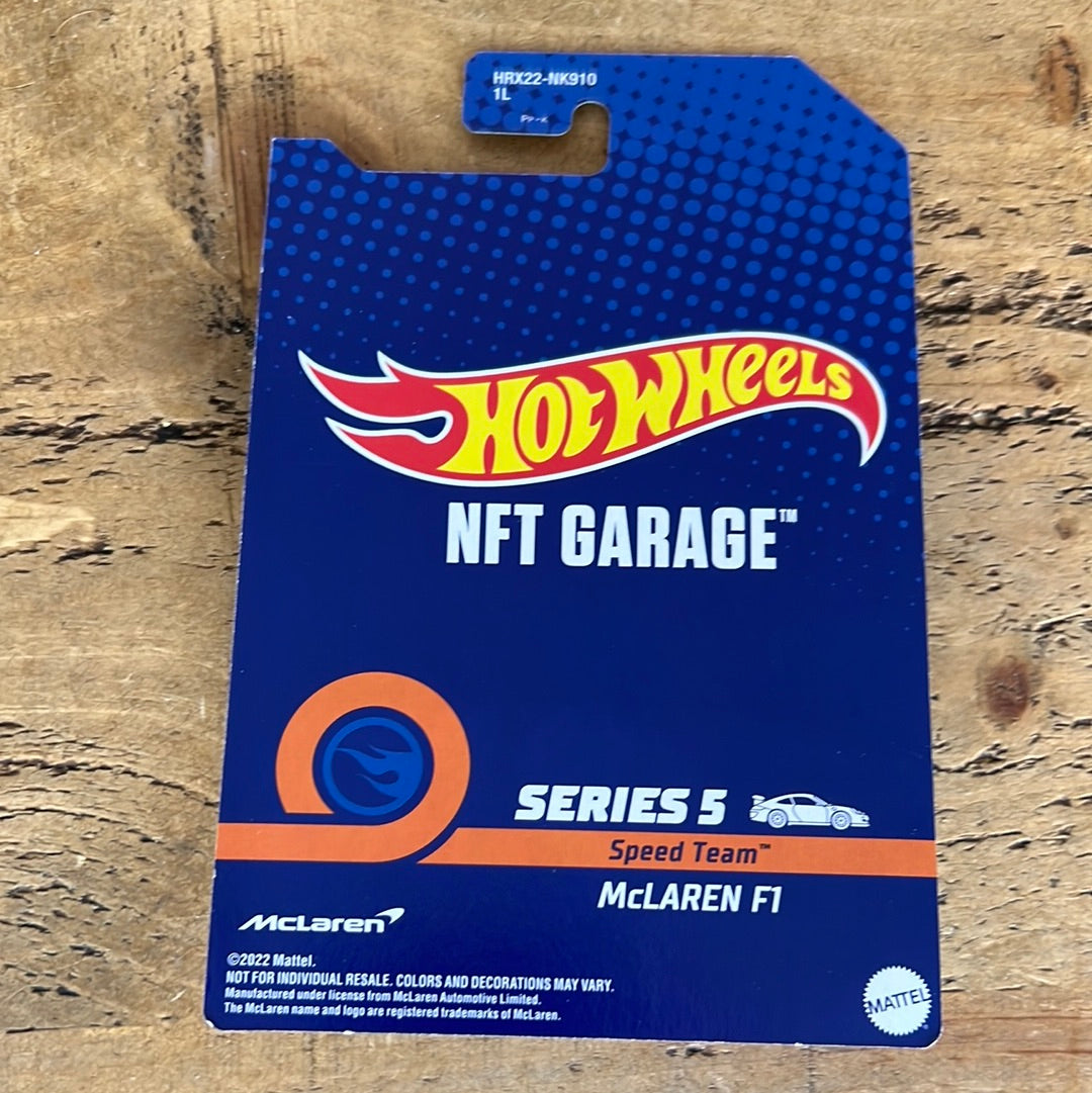 Hot Wheels NFT McLaren F1