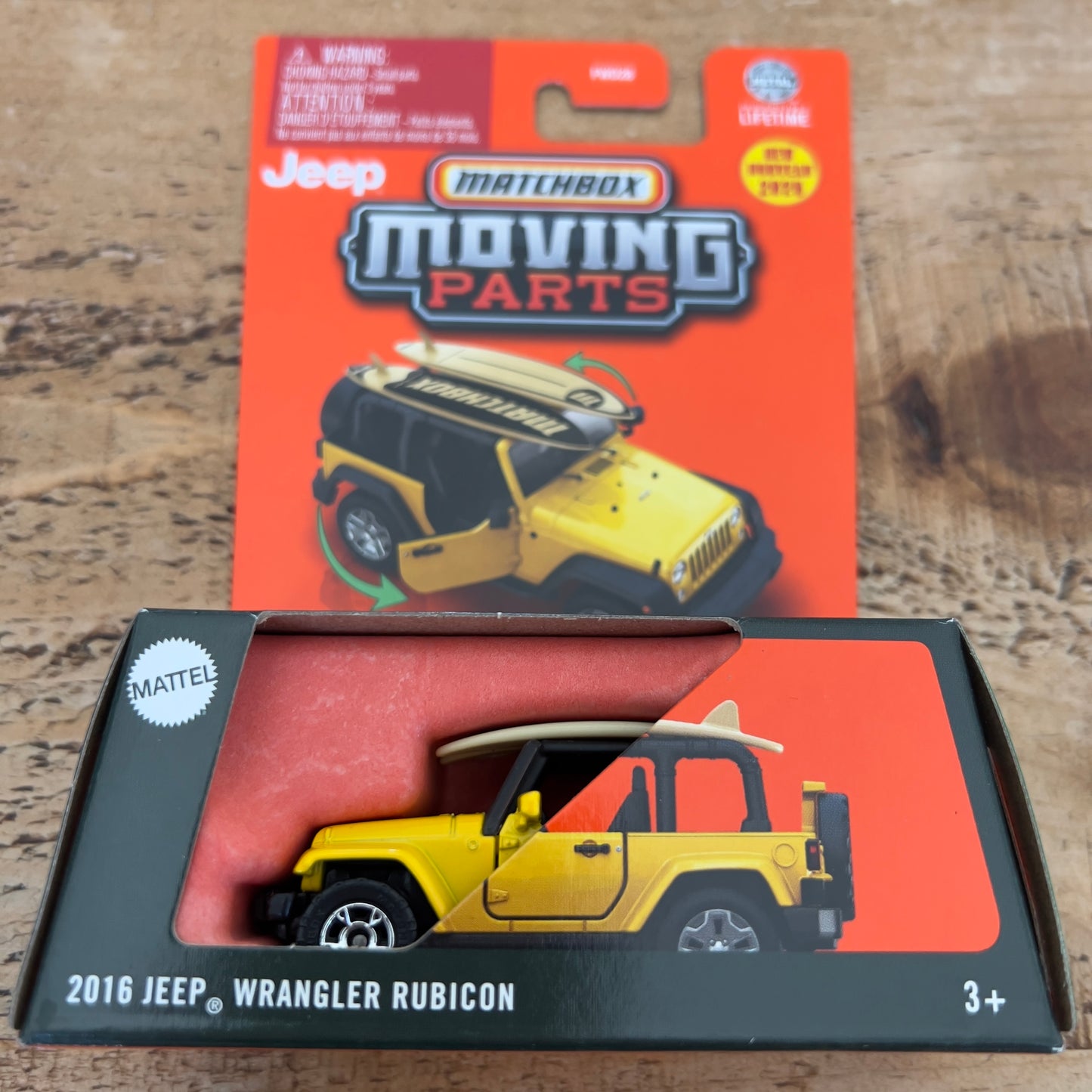 Matchbox Moving Parts 2016 Jeep Wrangler Rubicon