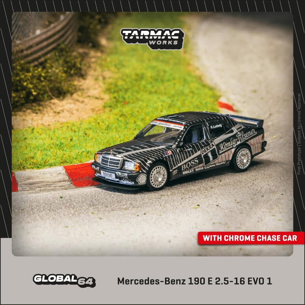 Tarmac Works Mercedes Benz 190E 2.5-16 EVO 1 DTM